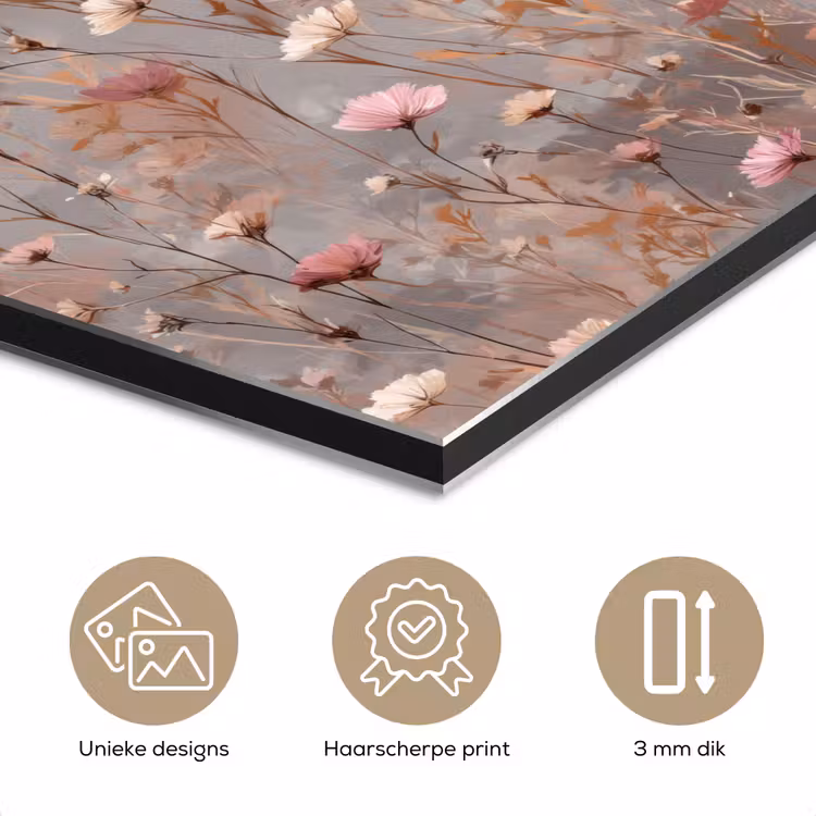 Bloemen - Wild - Pastel aluminium wit klein 46 -closeup_NL