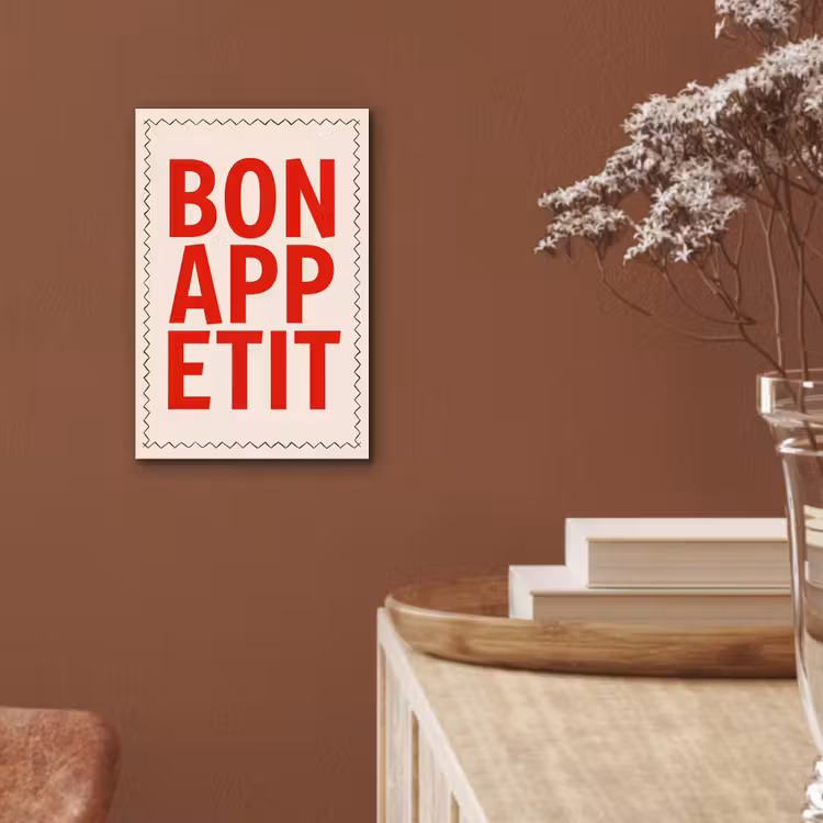 Blokletters - Rood - Kartelrand aluminium wit klein -sfeer4