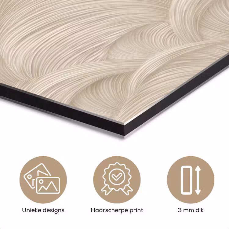 Bogen - Patroon - Beige aluminium wit klein 46 -closeup_NL