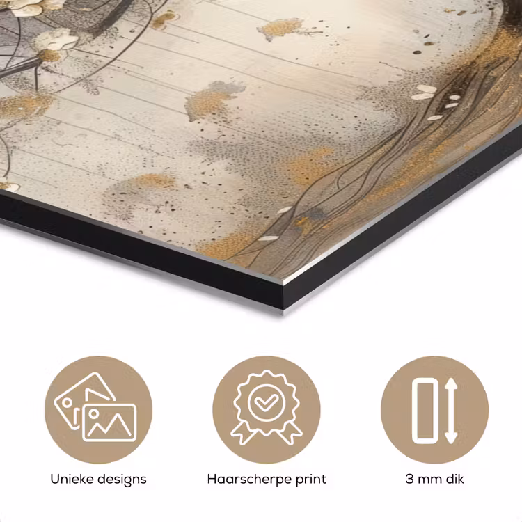 Boom - Beige - Goud - Verflook - Grijs aluminium wit klein -closeup_NL
