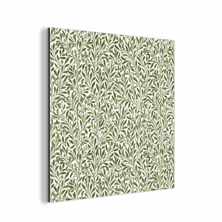 Botanisch - Takken - Groen aluminium wit klein 46 -3d