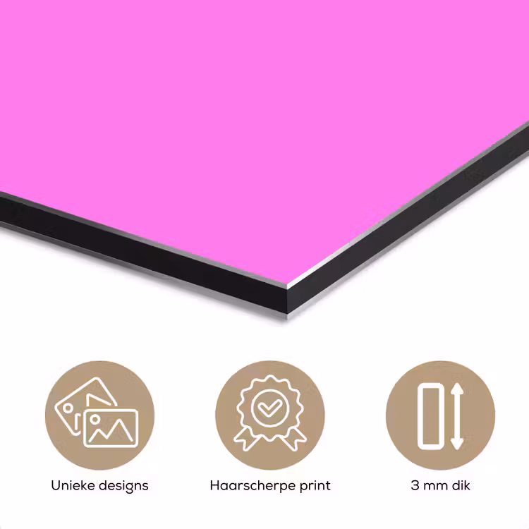 Bright - Orchid - Roze aluminium wit klein 46 -closeup_NL