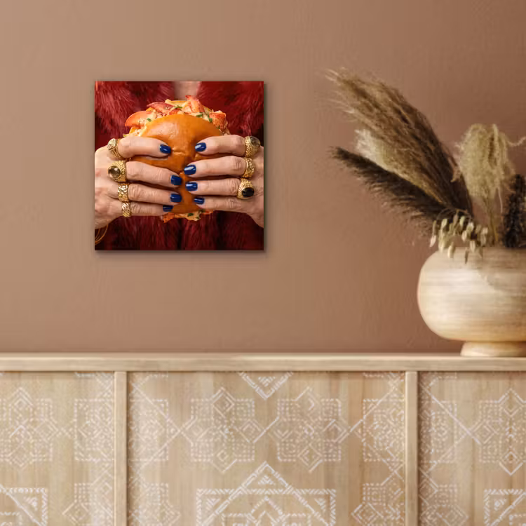 Broodje - Bontjas - Goud aluminium wit klein -sfeer4