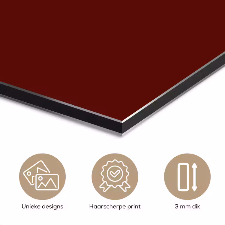 Burnt - Mahogany - Rood aluminium wit klein 46 -closeup_NL