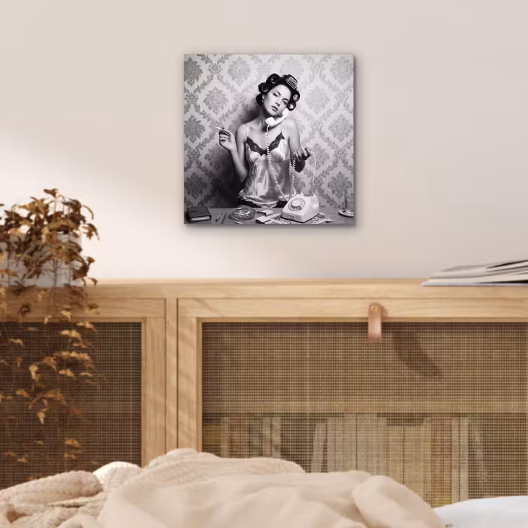 Chic - Vrouw - Zwart - Wit aluminium wit klein -sfeer3