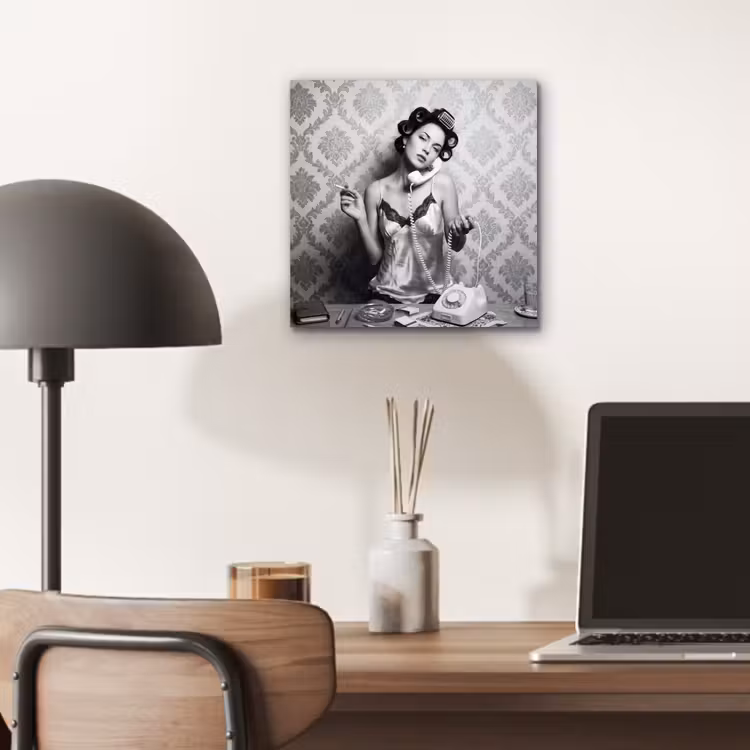 Chic - Vrouw - Zwart - Wit aluminium wit klein -sfeer5