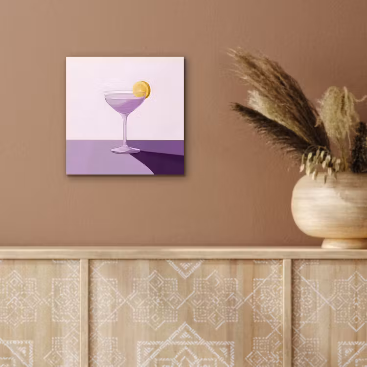 Cocktail - Paars - Minimalistisch - Citroen aluminium wit klein -sfeer4