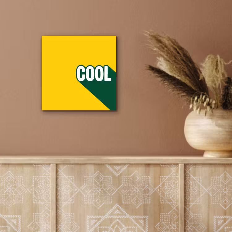 Cool - Geel - Groen aluminium wit klein -sfeer4