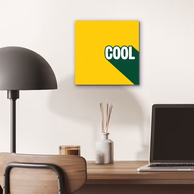 Cool - Geel - Groen aluminium wit klein -sfeer5