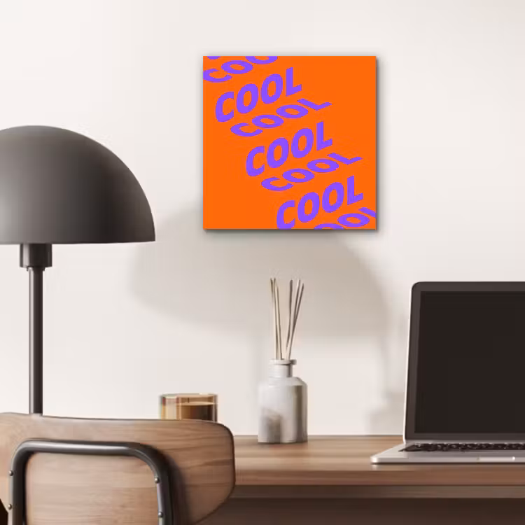 Cool - Paars - Oranje aluminium wit klein -sfeer5