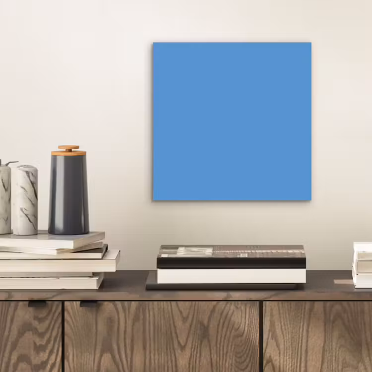 Cornflower - Blue - Blauw aluminium wit klein 46 -sfeer1