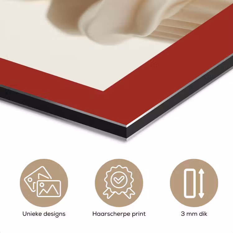 Cupcake - Kers - Rood aluminium wit klein -closeup_NL