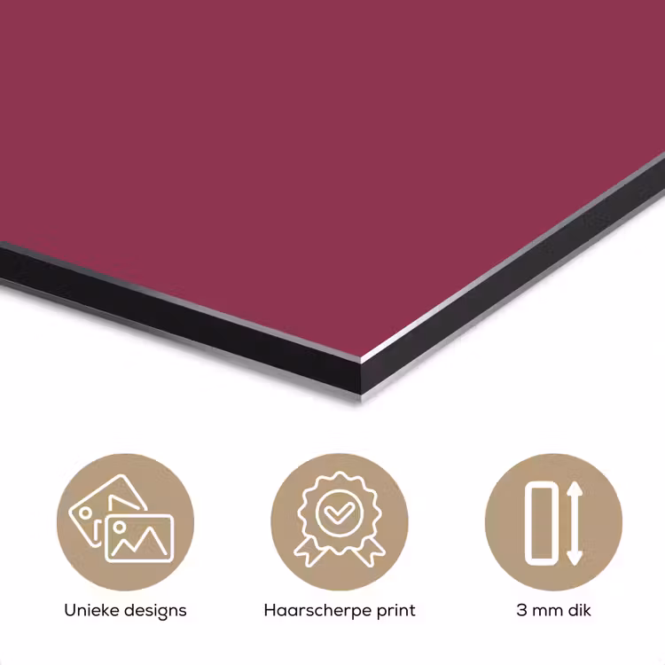 Deep - Rasberry - Rood aluminium wit klein 46 -closeup_NL