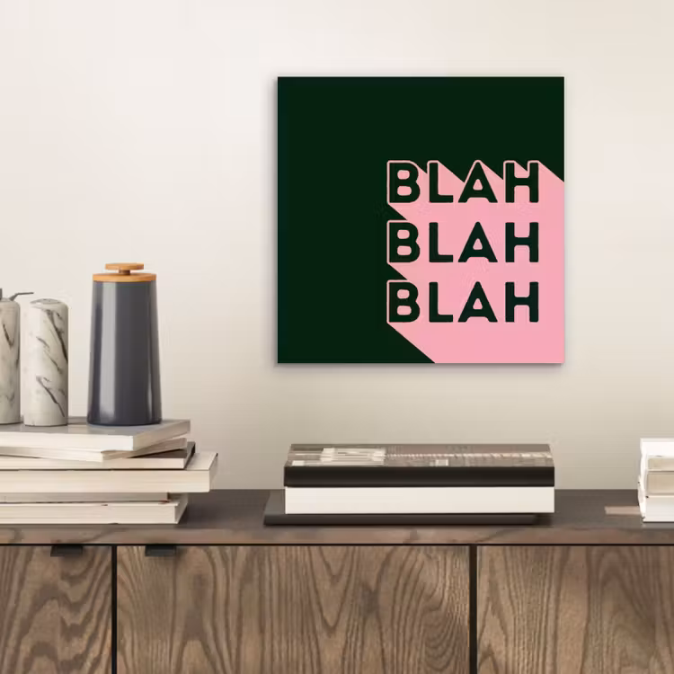 Donkergroen - Tekst - Schaduw - Grafisch aluminium wit klein -sfeer1