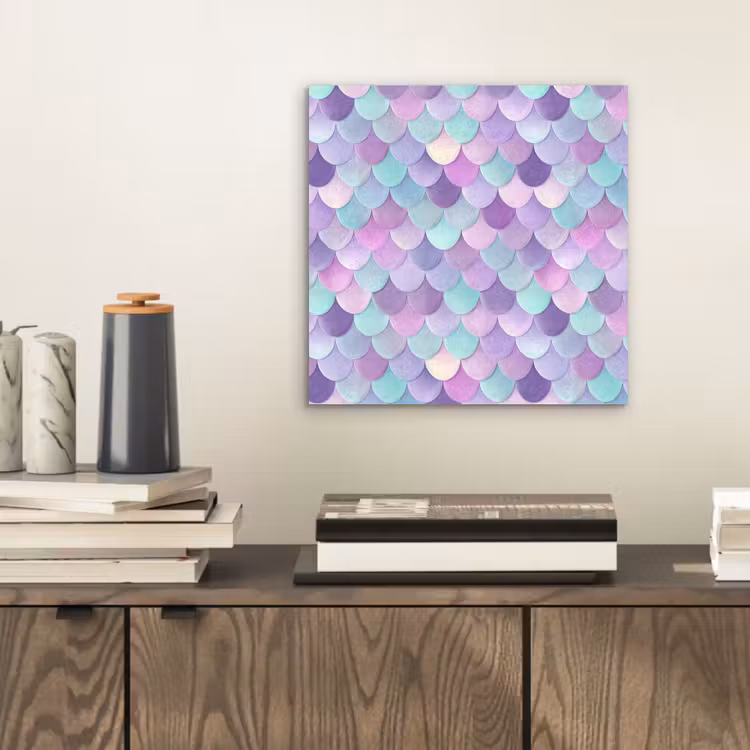 Dromerig - Zeemeermin - Pastel aluminium wit klein 46 -sfeer1