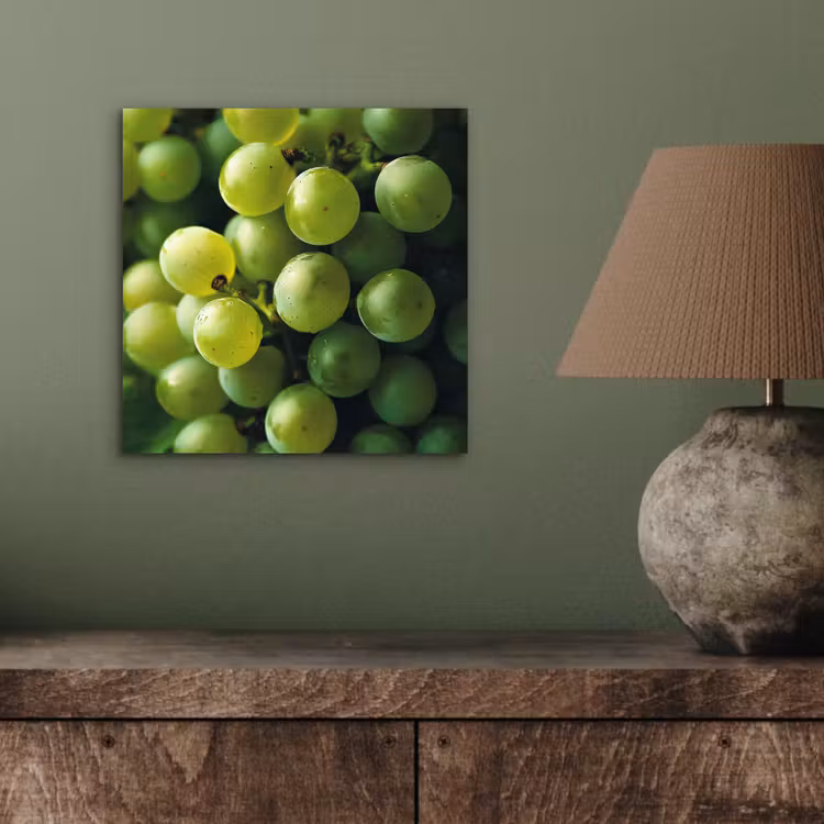 Druiven - Tros - Groen aluminium wit klein -sfeer2