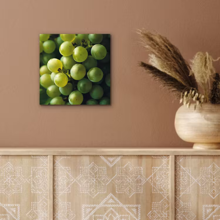Druiven - Tros - Groen aluminium wit klein -sfeer4