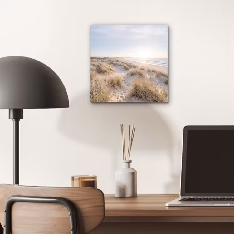 Duinen - Strand - Beige aluminium wit klein -sfeer5