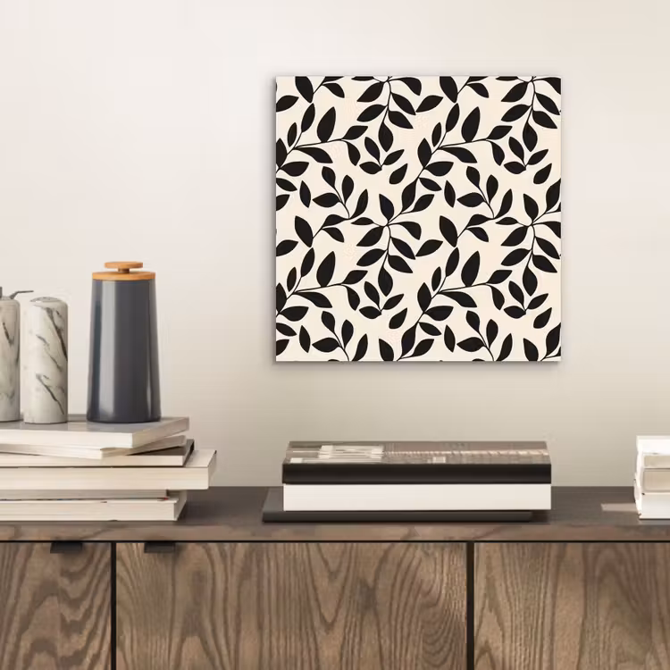 Elegant - Patroon - Zwart - Beige aluminium wit klein 46 -sfeer1