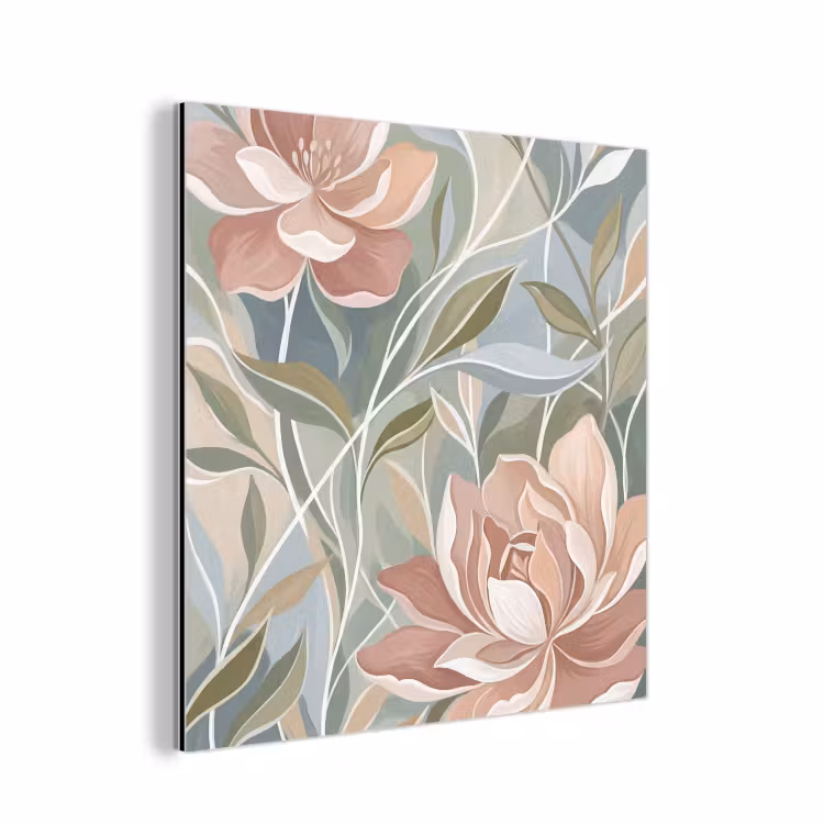 Elegant - Romantiek - Roze aluminium wit klein -3d