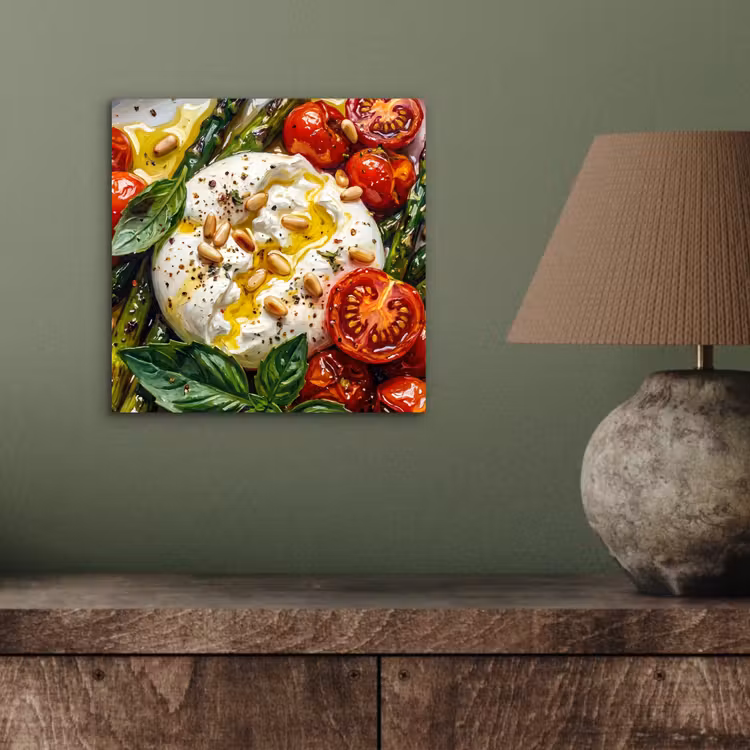 Eten - Groenten - Kaas - Modern - Vers aluminium wit klein -sfeer2