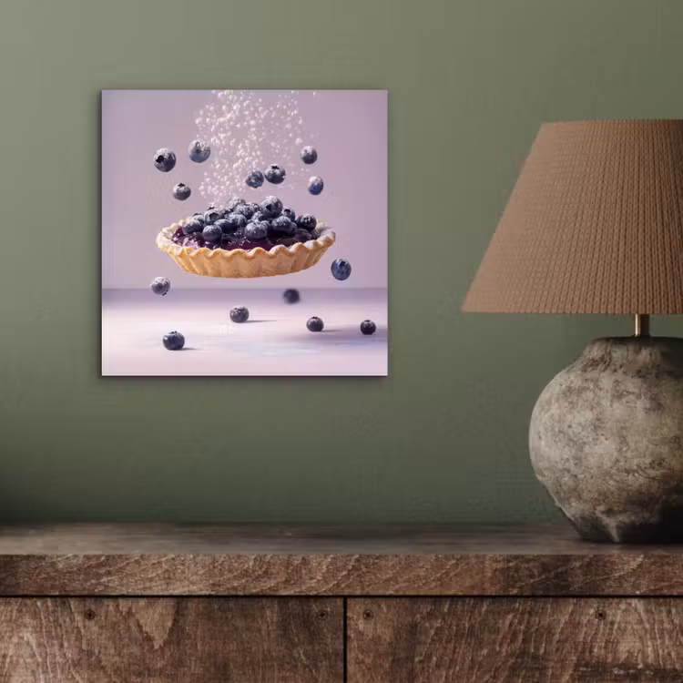 Eten - Taart - Bessen - Blauw aluminium wit klein -sfeer2