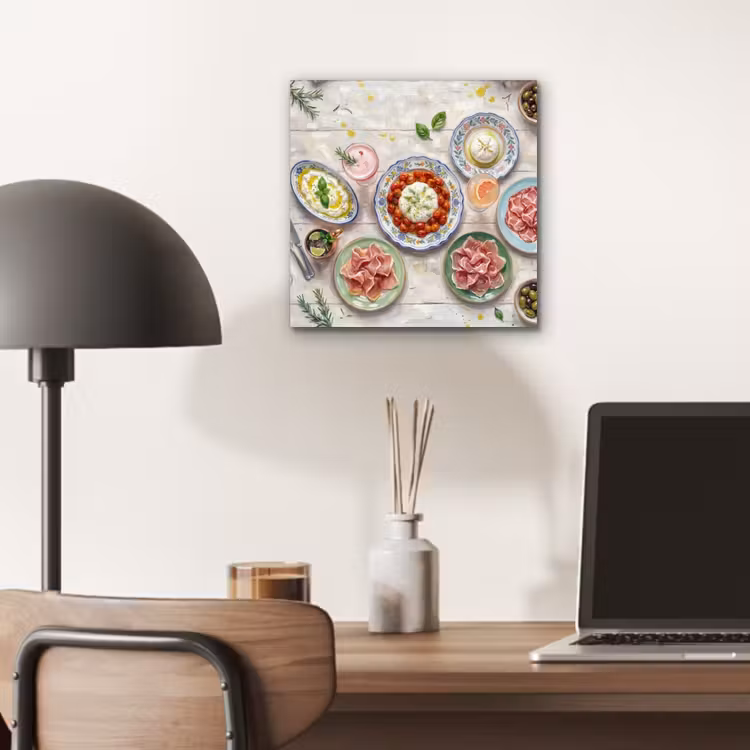 Eten - Tafel - Divers - Modern aluminium wit klein -sfeer5