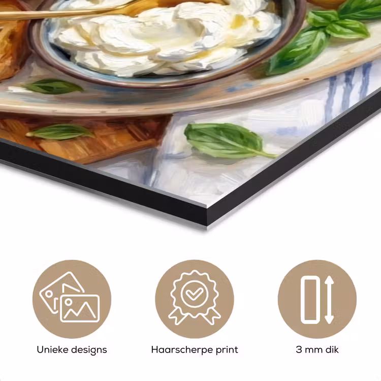 Eten - Tomaat - Brood - Kleurrijk - Keuken aluminium wit klein -closeup_NL