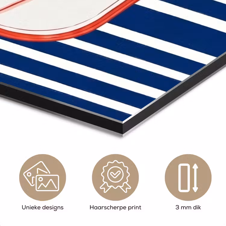 Eten - Vis - Blik - Illustratie - Rood aluminium wit klein -closeup_NL