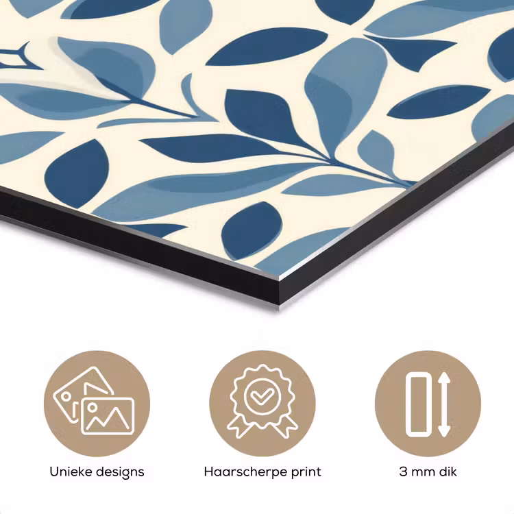 Flora - Modern - Blauw aluminium wit klein 46 -closeup_NL