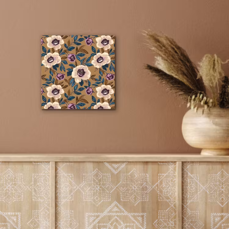 Floraal - Stilleven - Kleurrijk aluminium wit klein 46 -sfeer4