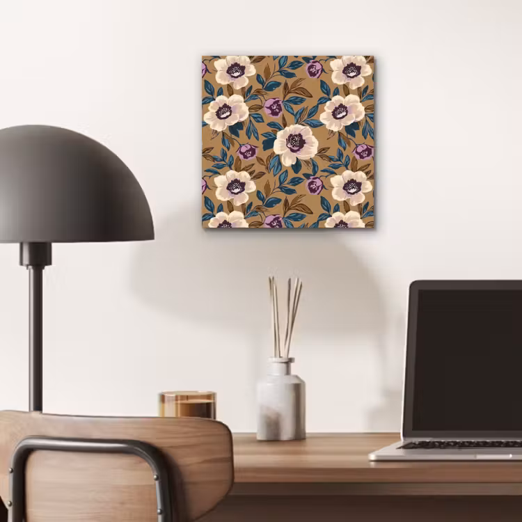 Floraal - Stilleven - Kleurrijk aluminium wit klein 46 -sfeer5