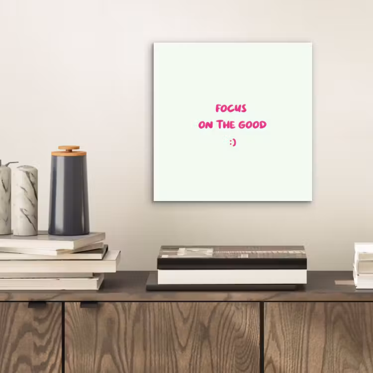 Focus - Beige - Roze - Smiley aluminium wit klein -sfeer1