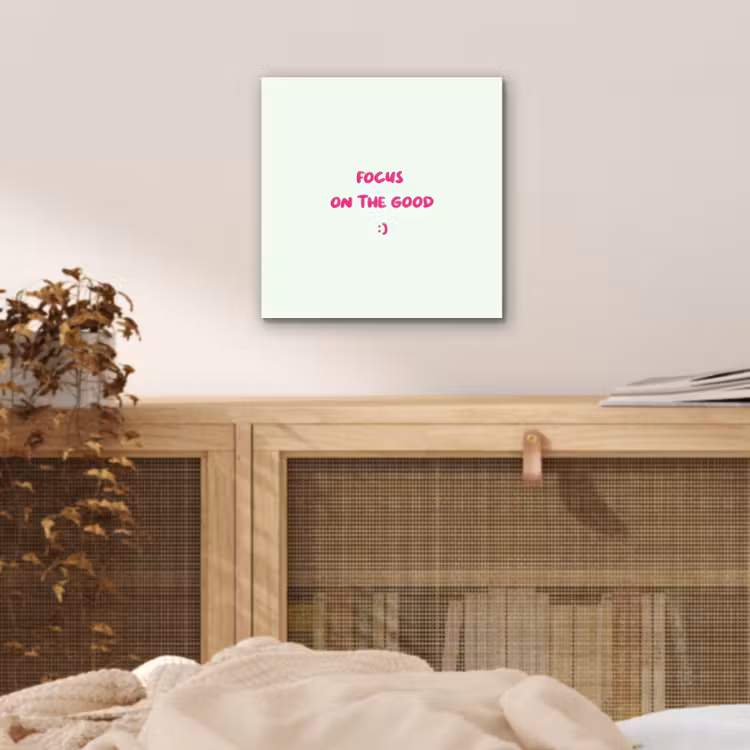 Focus - Beige - Roze - Smiley aluminium wit klein -sfeer3