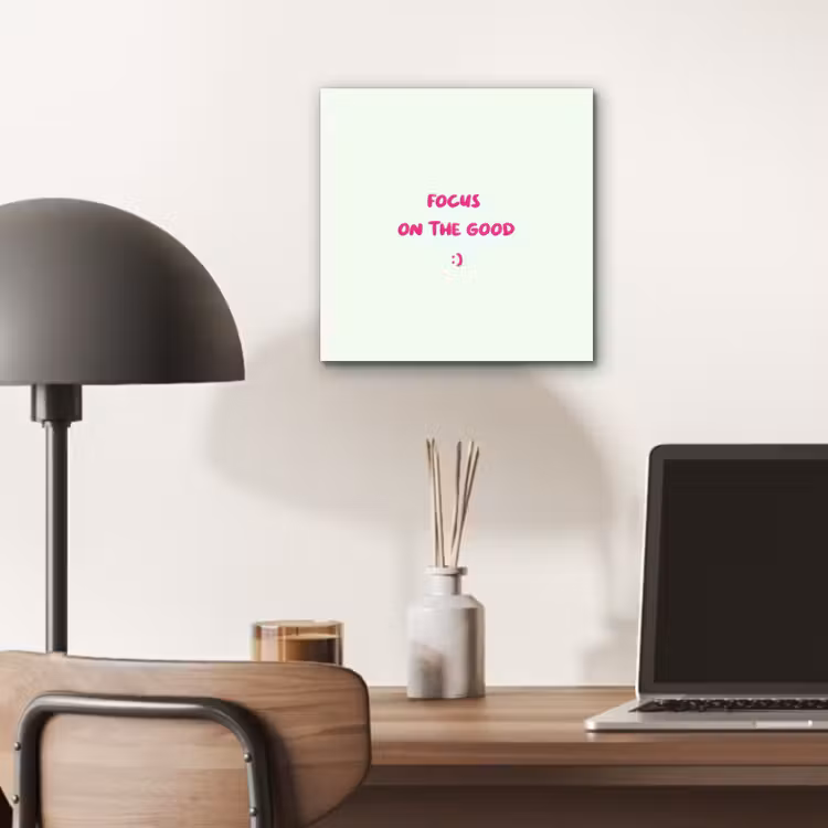 Focus - Beige - Roze - Smiley aluminium wit klein -sfeer5
