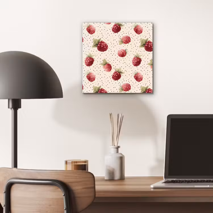 Framboos - Stippen - Rood aluminium wit klein 46 -sfeer5