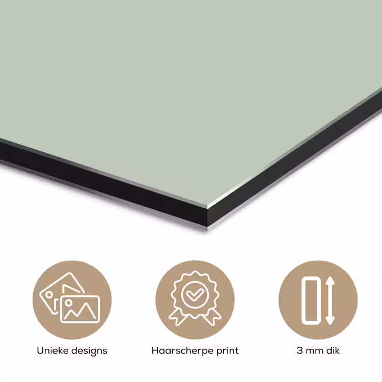 Frosted - Mint - Groen aluminium wit klein 46 -closeup_NL