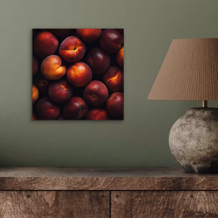 Fruit - Close up - Nectarines aluminium wit klein -sfeer2