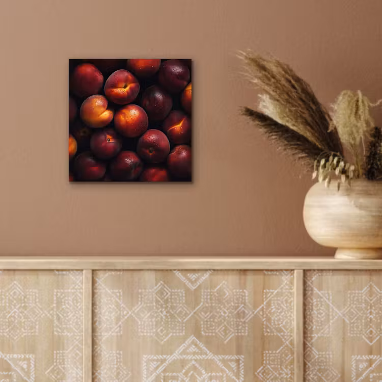 Fruit - Close up - Nectarines aluminium wit klein -sfeer4