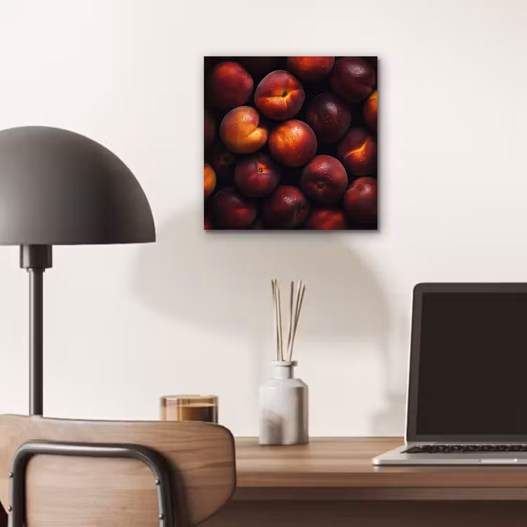 Fruit - Close up - Nectarines aluminium wit klein -sfeer5