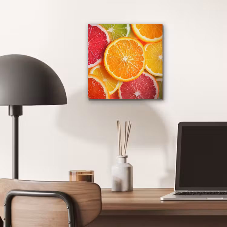 Fruit - Kleurrijk - Close up aluminium wit klein -sfeer5