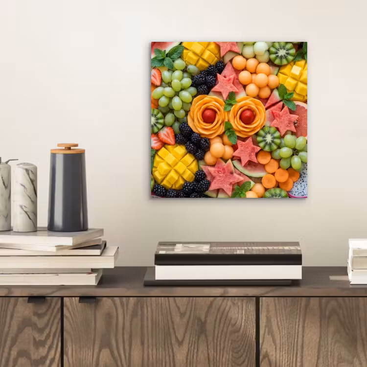 Fruit - Variatie - Kleurrijk - Vers - Eten aluminium wit klein -sfeer1