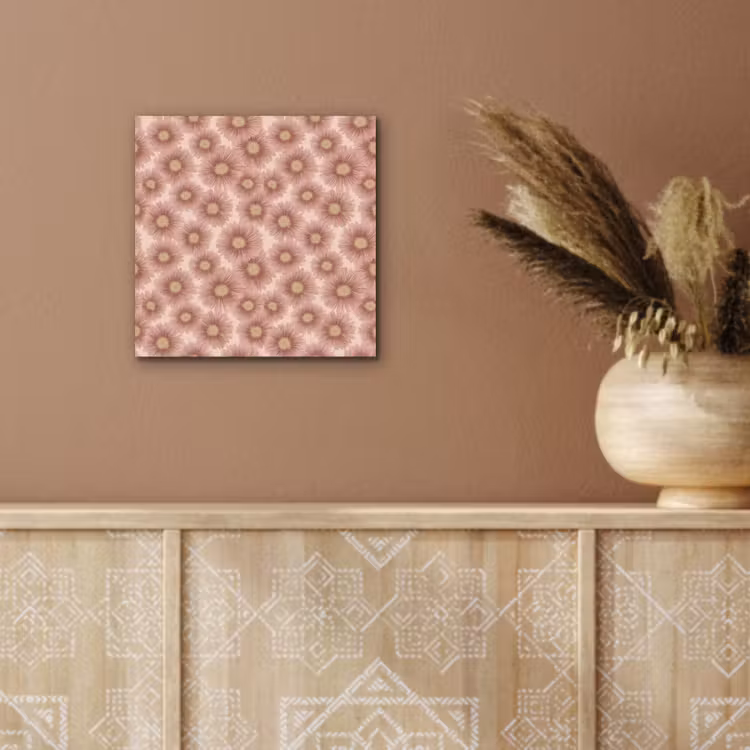 Gerbera - Bloemen - Roze aluminium wit klein 46 -sfeer4