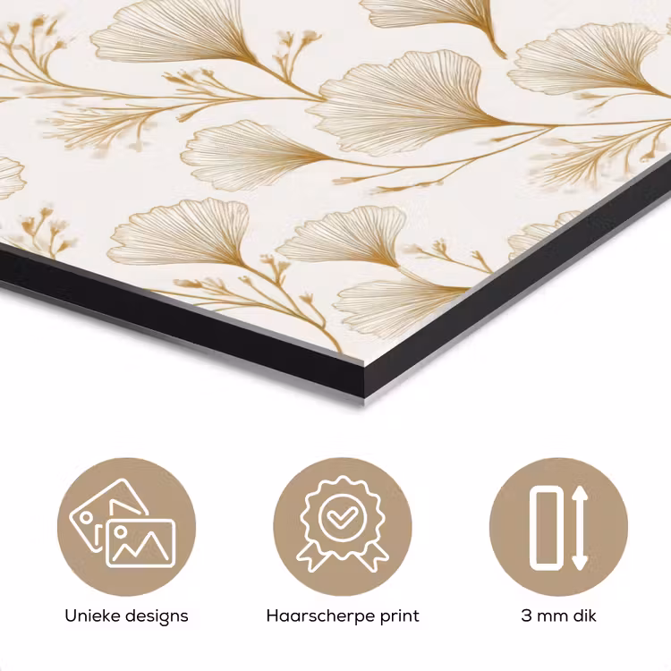 Ginkgo - Takken - Goud aluminium wit klein 46 -closeup_NL