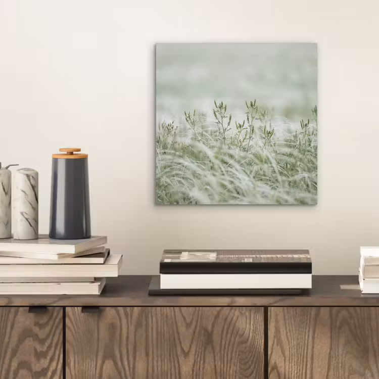 Grassen - Minimalistisch - Groen aluminium wit klein -sfeer1