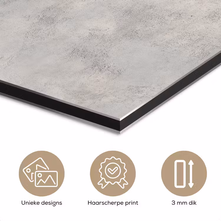 Grijs - Beton - Industrieel aluminium wit klein 46 -closeup_NL