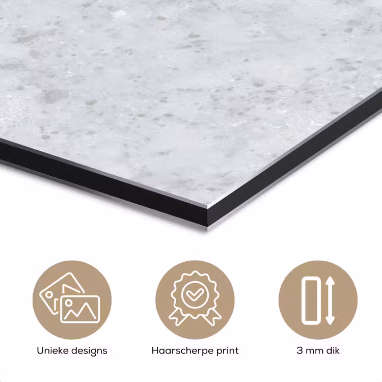 Grijs - Terrazzo-effect - Beton aluminium wit klein 46 -closeup_NL