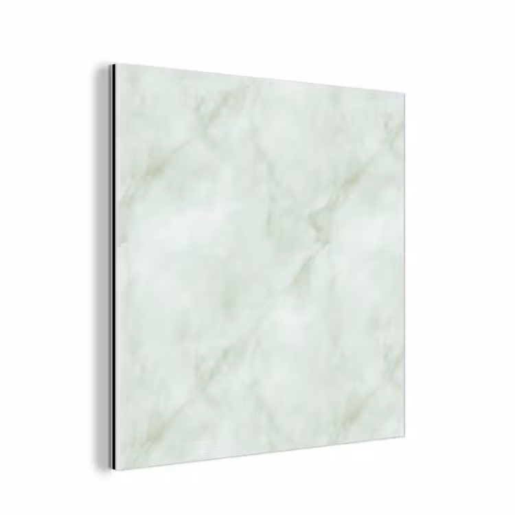 Groen - Marmer - Vloeiende aders aluminium wit klein 46 -3d