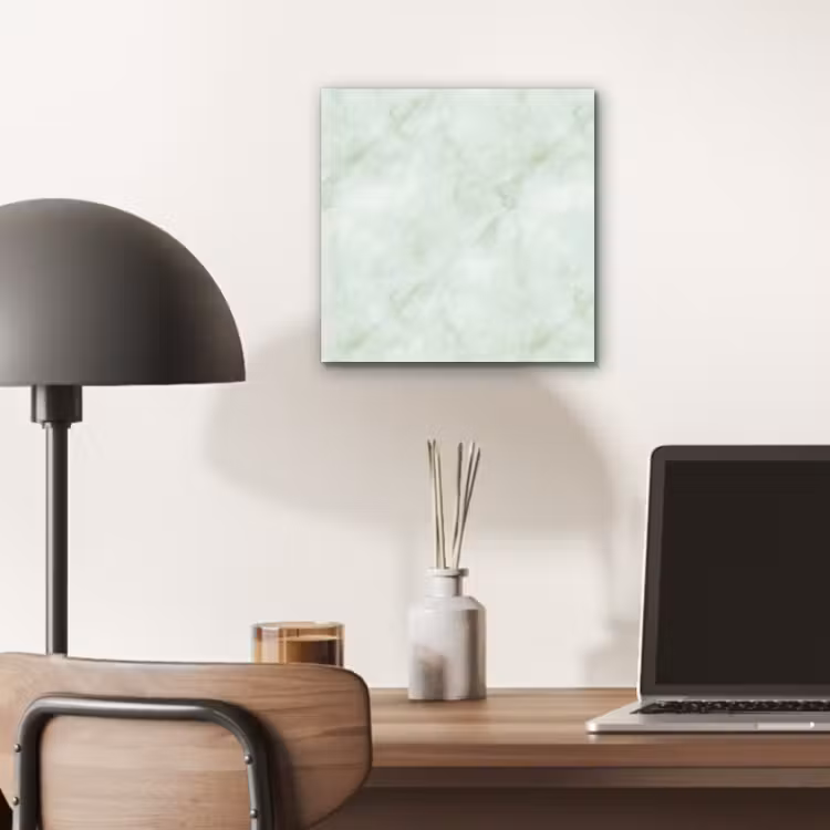 Groen - Marmer - Vloeiende aders aluminium wit klein 46 -sfeer5