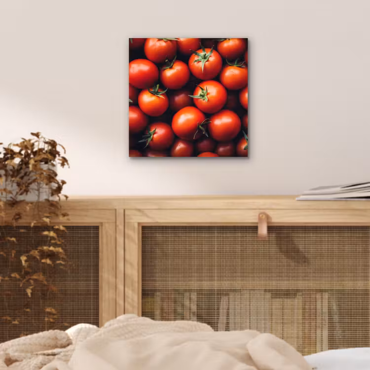 Groente - Rood - Tomaten aluminium wit klein -sfeer3